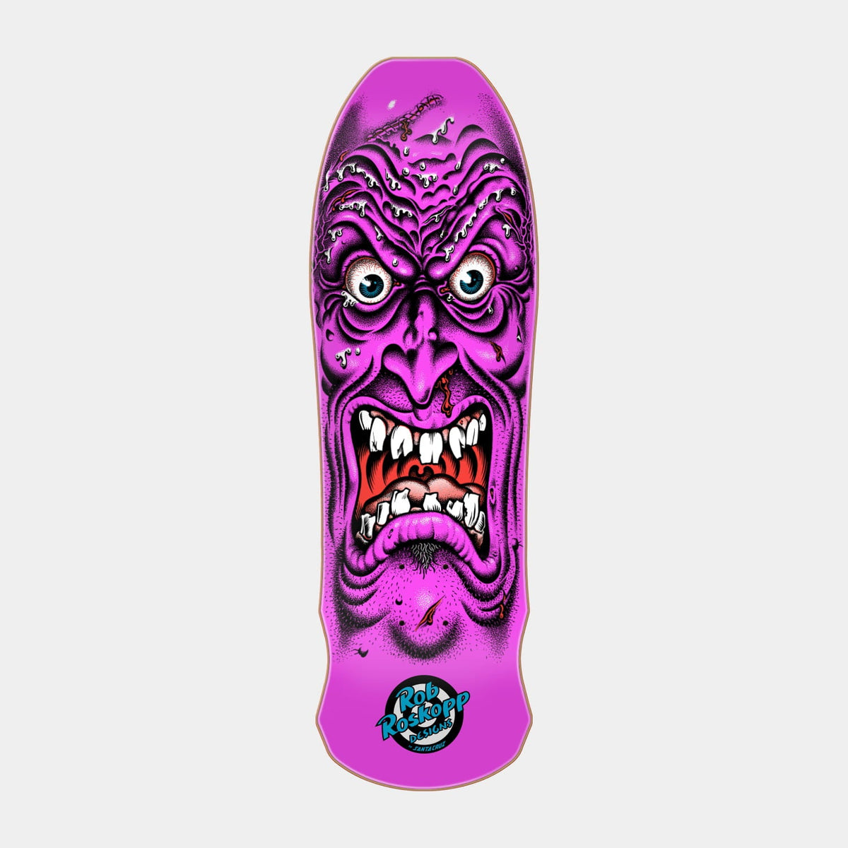 Santa Cruz Skateboards | Roskopp Face Micro Freaks Skateboard Deck 8.025in x 26in Multi