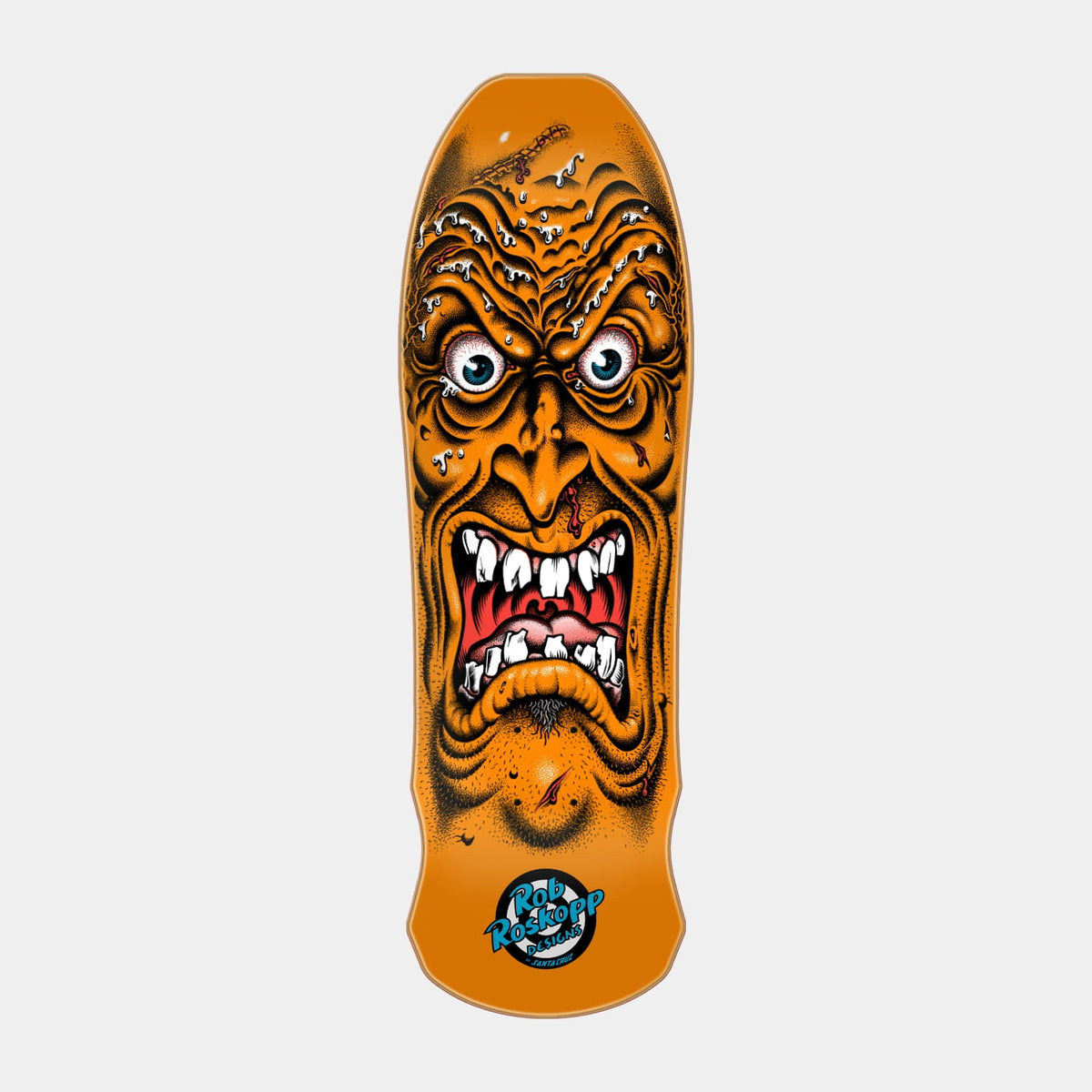 Santa Cruz Skateboards | Roskopp Face Micro Freaks Skateboard Deck 8.025in x 26in Multi