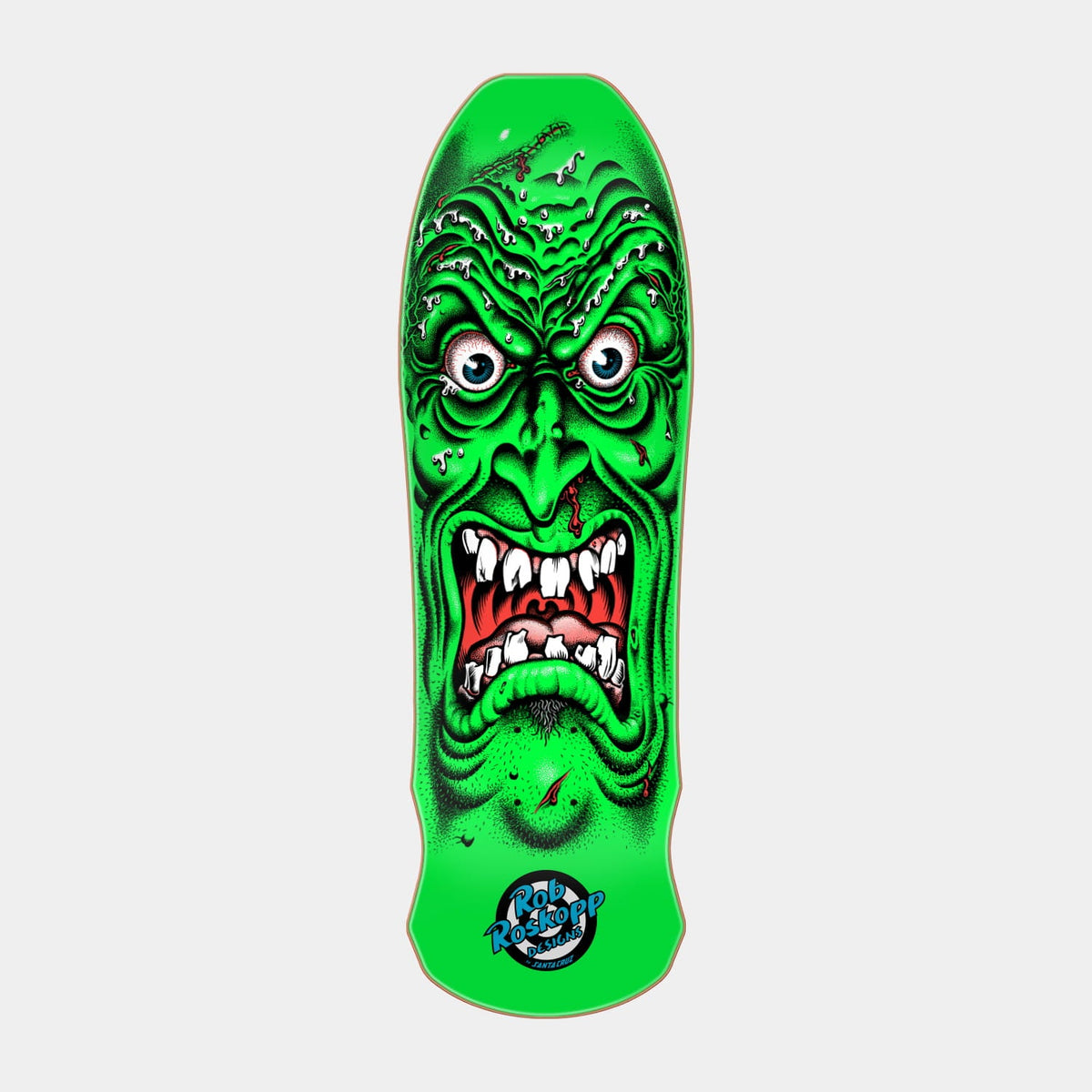 Santa Cruz Skateboards | Roskopp Face Micro Freaks Skateboard Deck 8.025in x 26in Multi