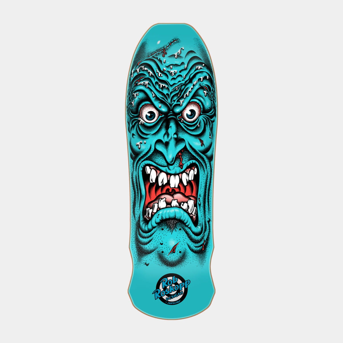 Santa Cruz Skateboards | Roskopp Face Micro Freaks Skateboard Deck 8.025in x 26in Multi