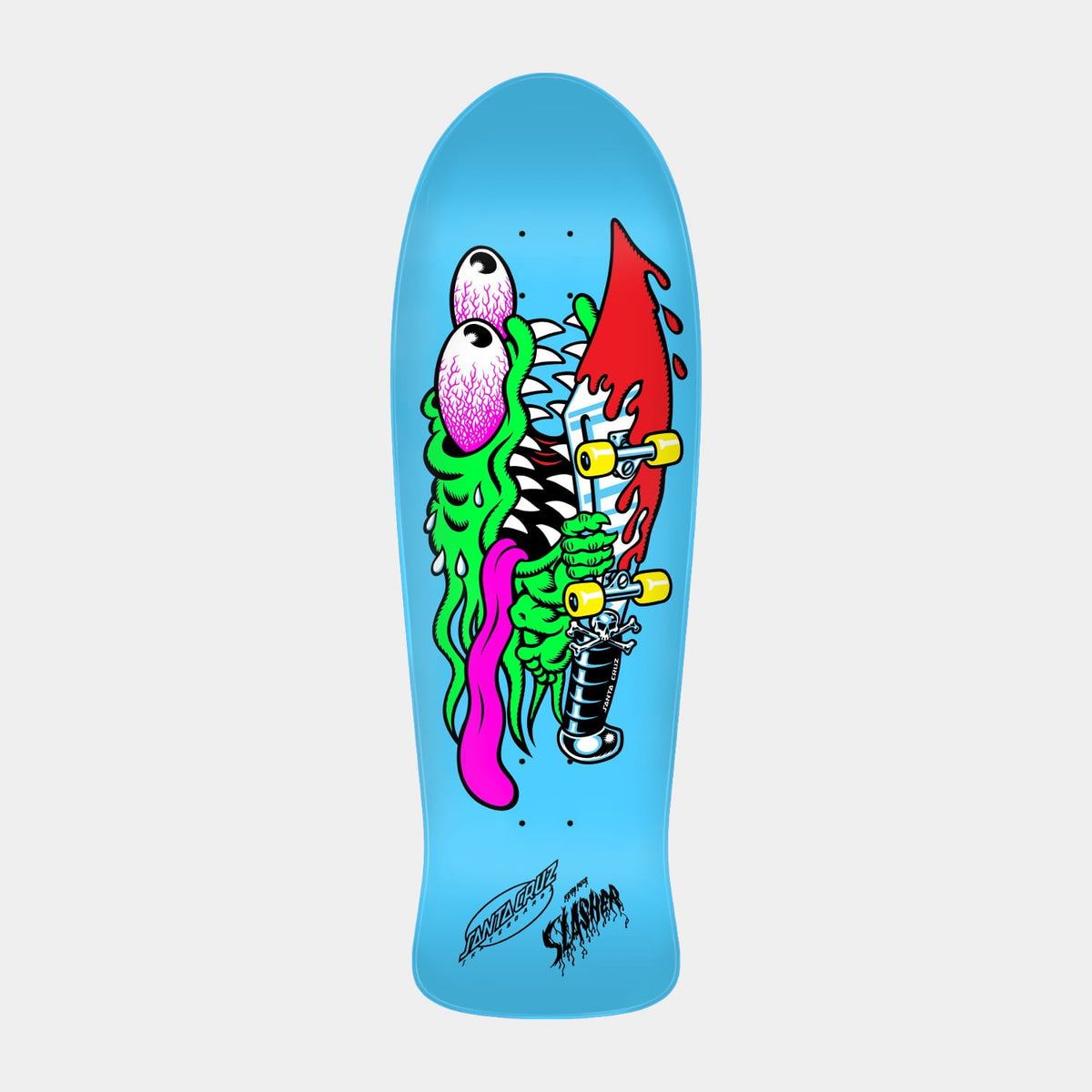Santa Cruz Skateboards | Meek Slasher Skateboard Deck 10.1in x 31.13in Multi