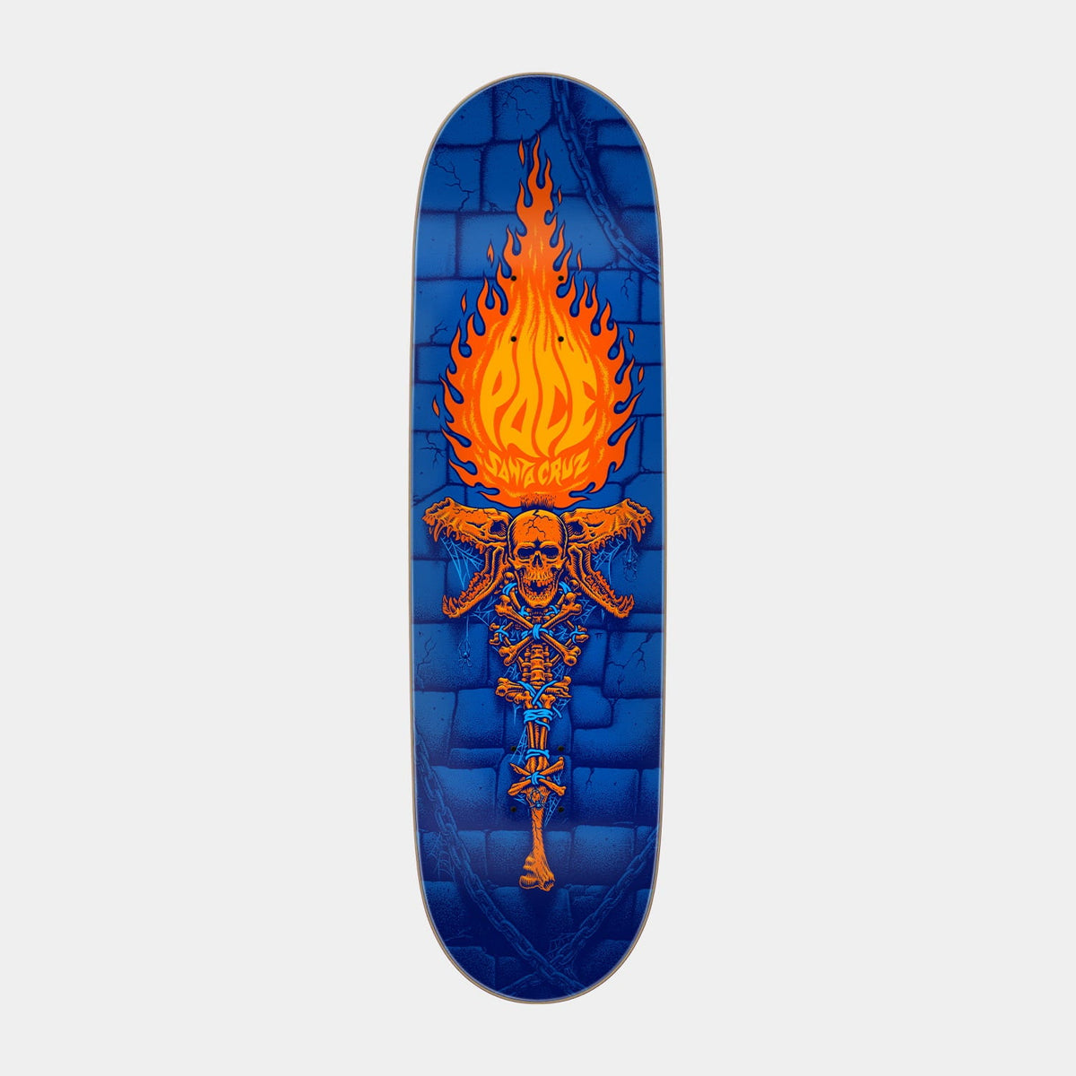 Santa Cruz Skateboards | Pace Torch Skateboard Deck 8.7in x 31.825in Multi