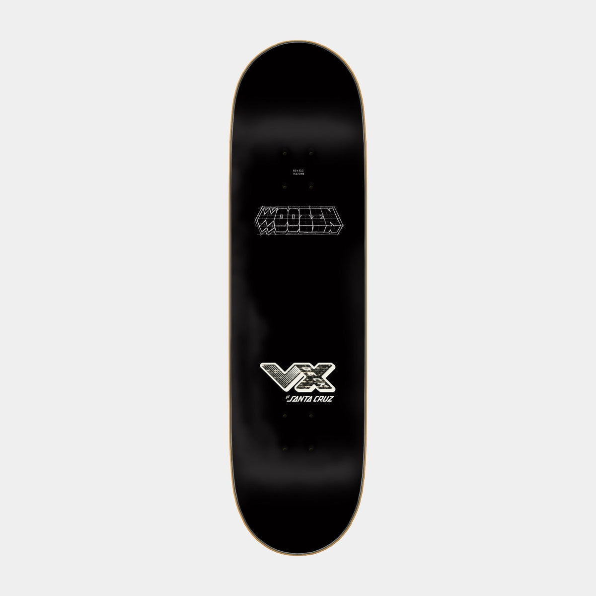Santa Cruz Skateboards | Wooten Rendered Skateboard Deck 8.5in x 32.2in Multi
