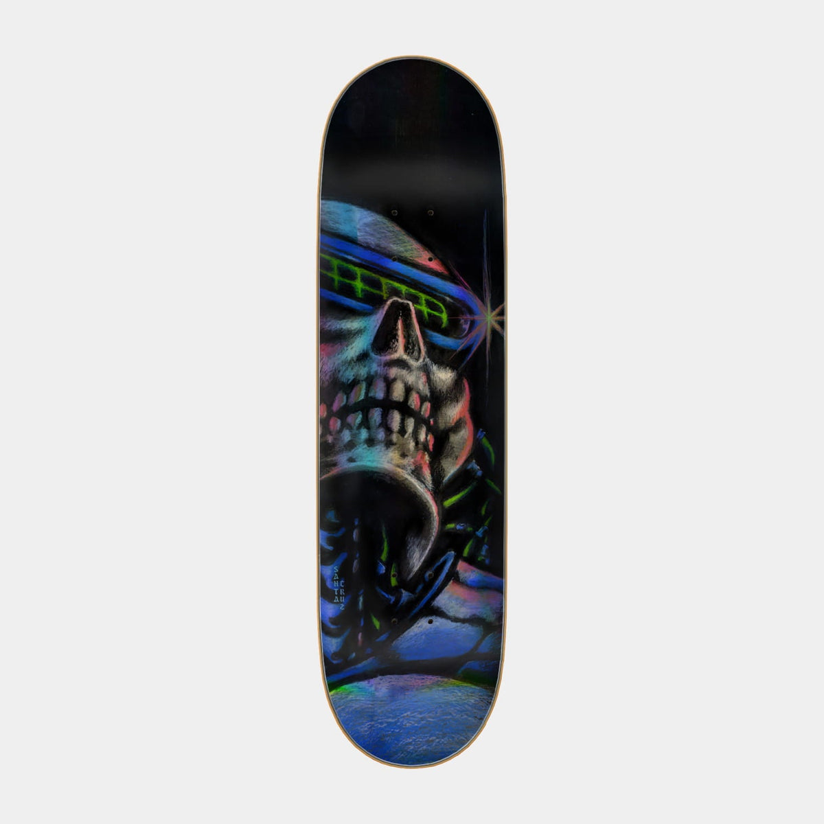 Santa Cruz Skateboards | Wooten Rendered Skateboard Deck 8.5in x 32.2in Multi