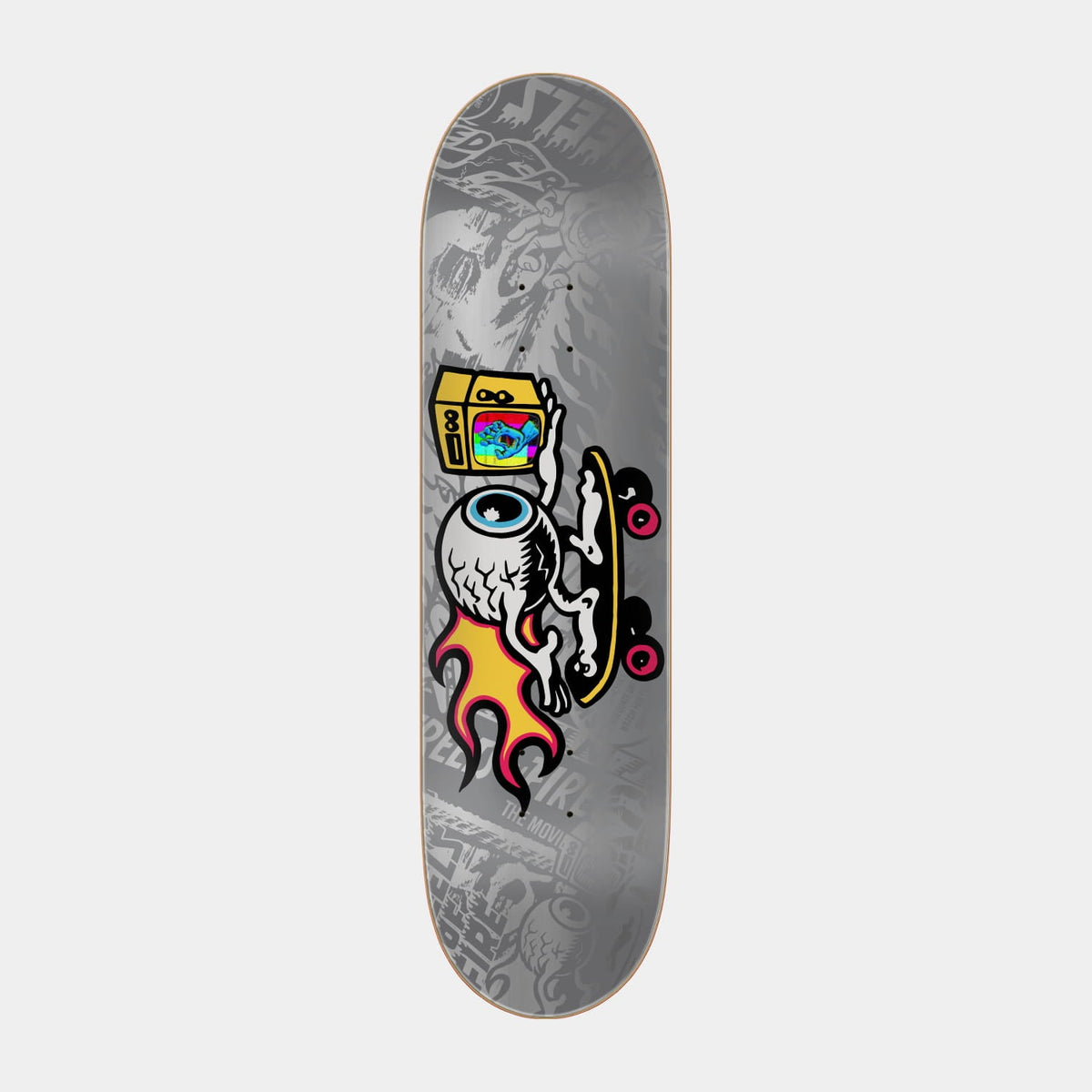 Santa Cruz Skateboards | Skating Eye Skateboard Deck 8in x 30.5in Multi