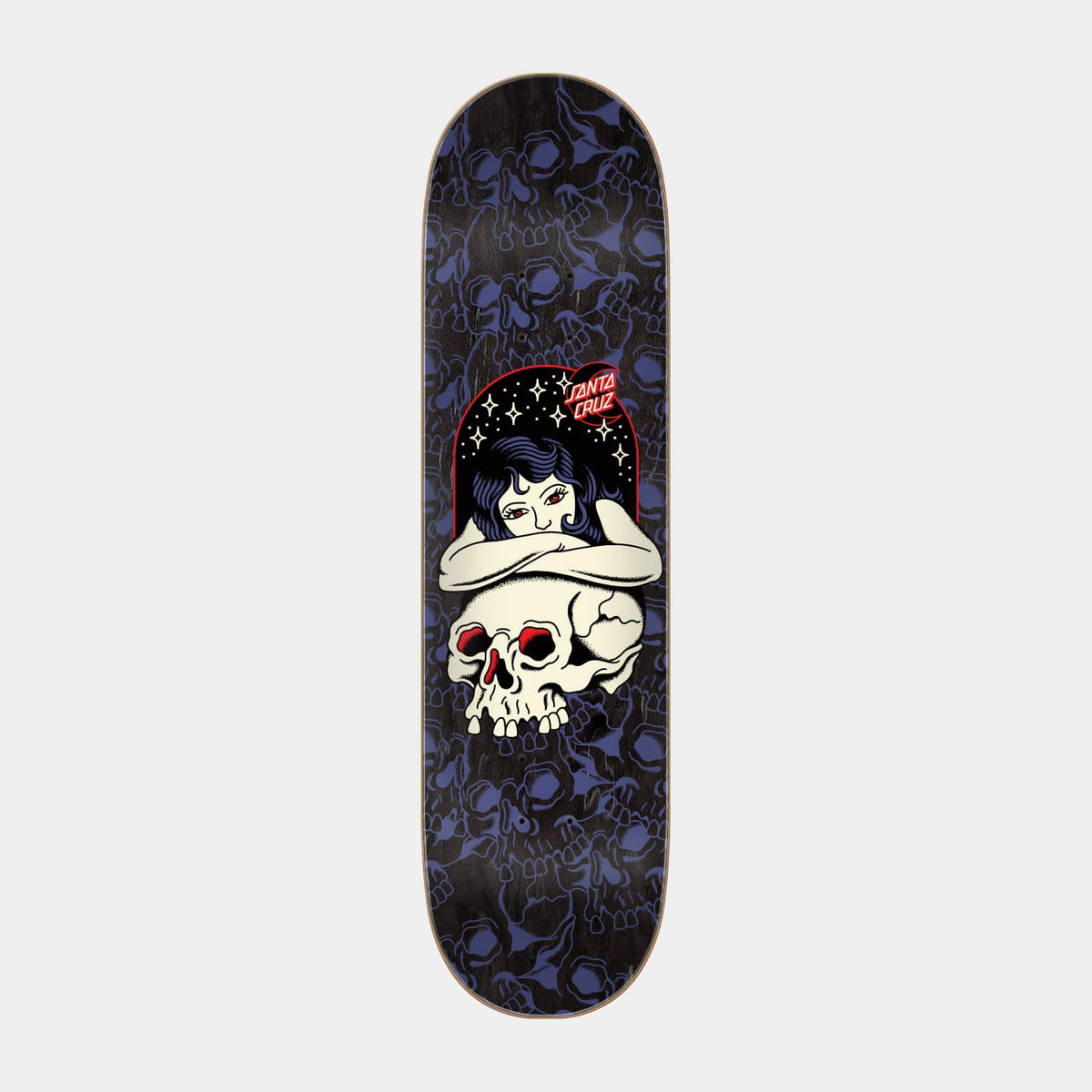 Santa Cruz Skateboards | Stardust Skull Skateboard Deck 8.25in x 31.8in Multi
