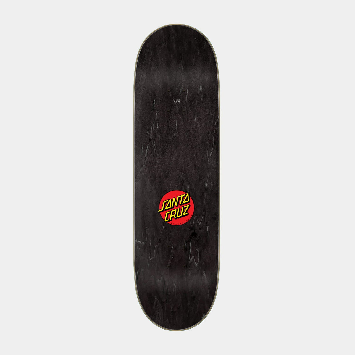 Santa Cruz Skateboards | Screaming Hand Skateboard Deck 9in x 32.15in Black