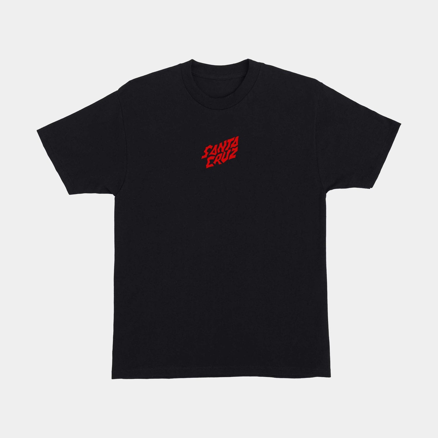 Santa Cruz Stranger Things Screaming Lights T-Shirt - Black