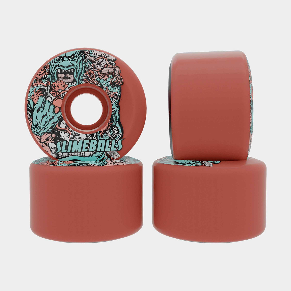Santa Cruz | Rob Roskopp Five Reissue OG 78a Slime Balls Wheels Pink