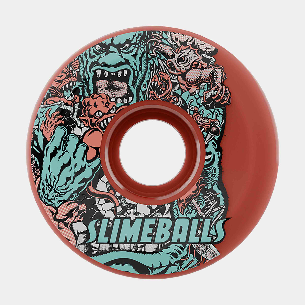 Santa Cruz | Rob Roskopp Five Reissue OG 78a Slime Balls Wheels Pink