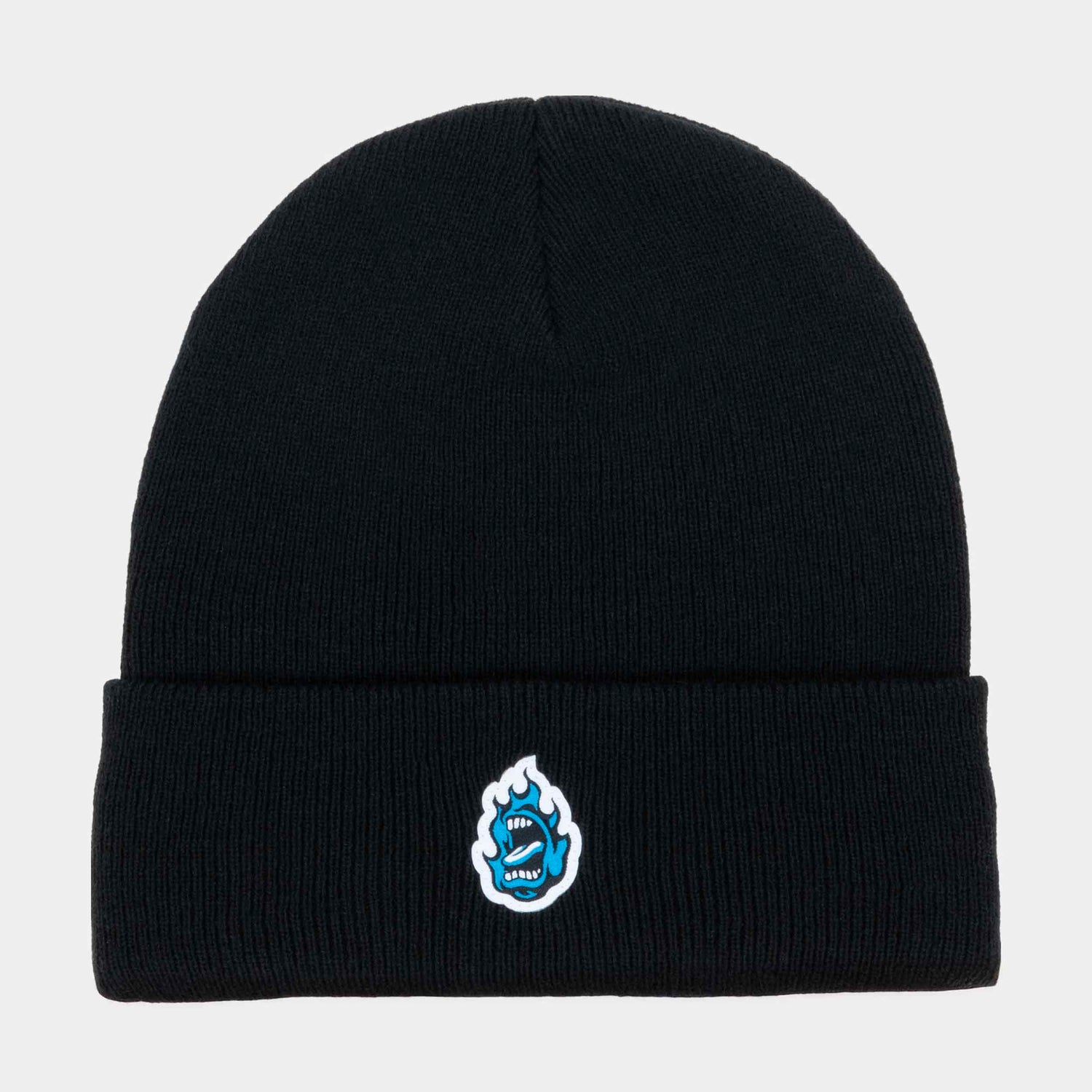 Santa Cruz Screaming Mini Flame Beanie Black
