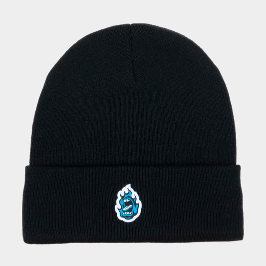 Santa Cruz Screaming Mini Flame Beanie Black