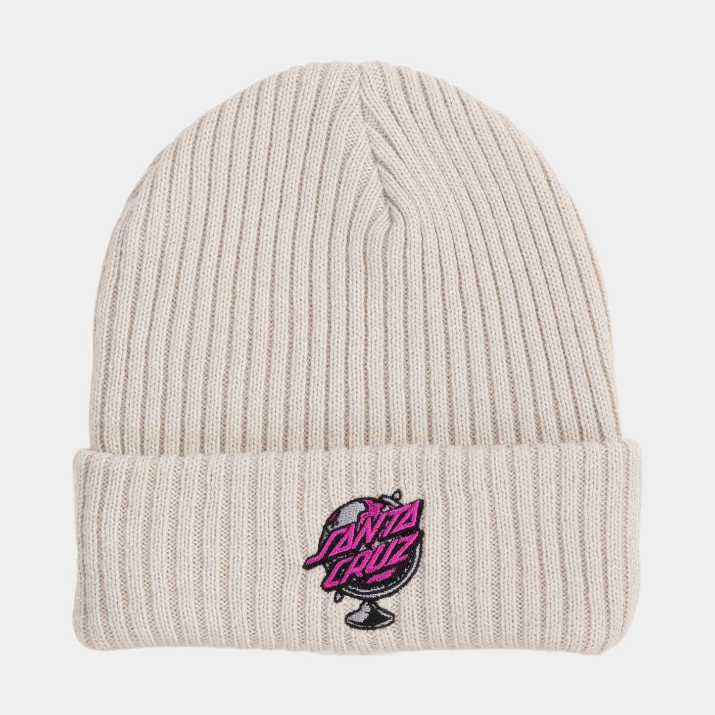 Santa Cruz | Knibbs Cryptic World Beanie Warm Grey
