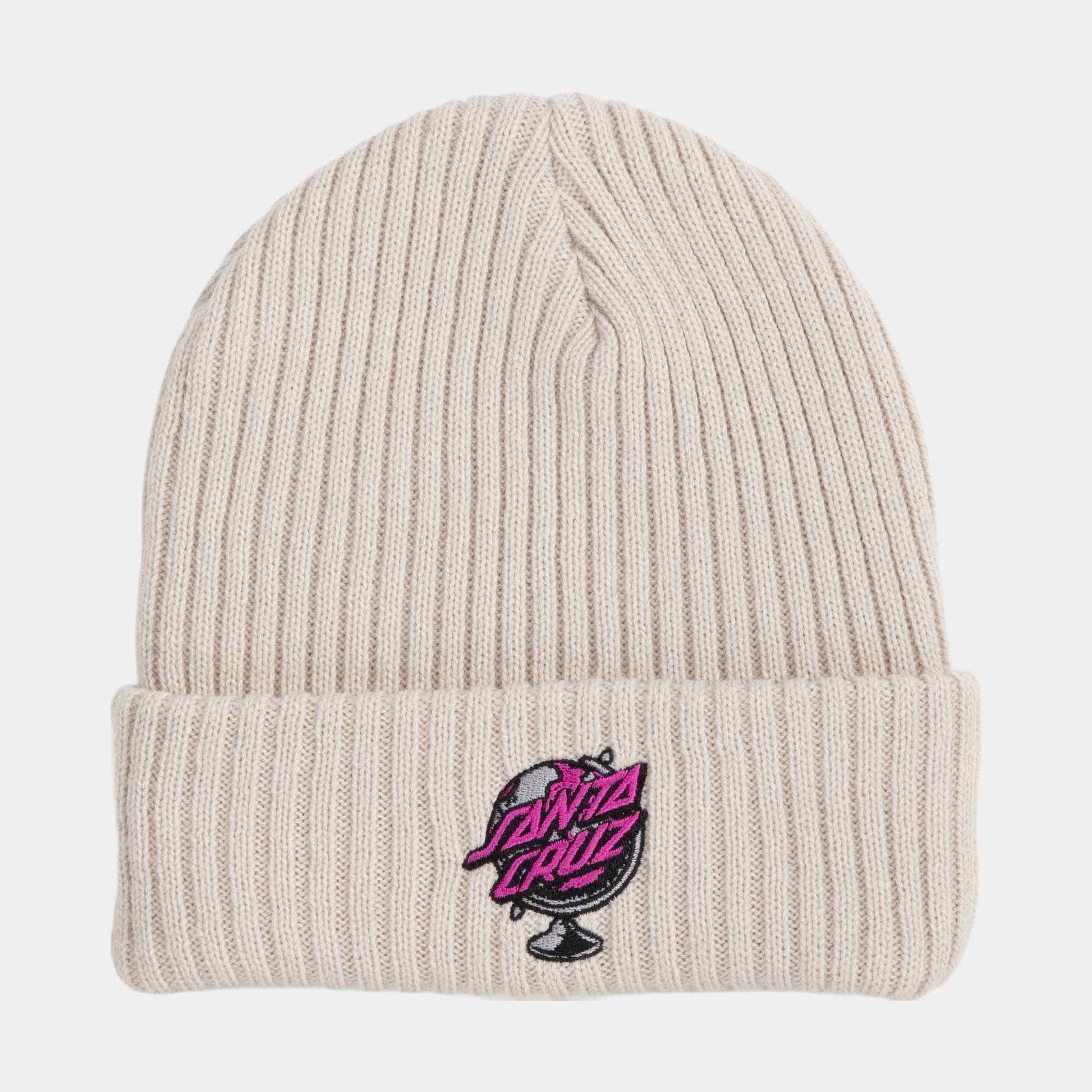 Santa Cruz | Knibbs Cryptic World Beanie Warm Grey