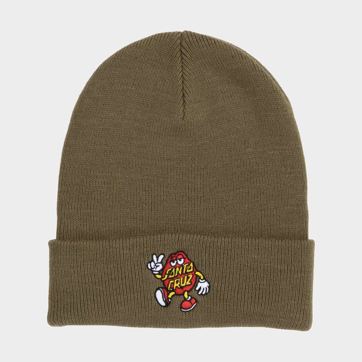 Santa Cruz | Dot Guy Beanie Deep Olive