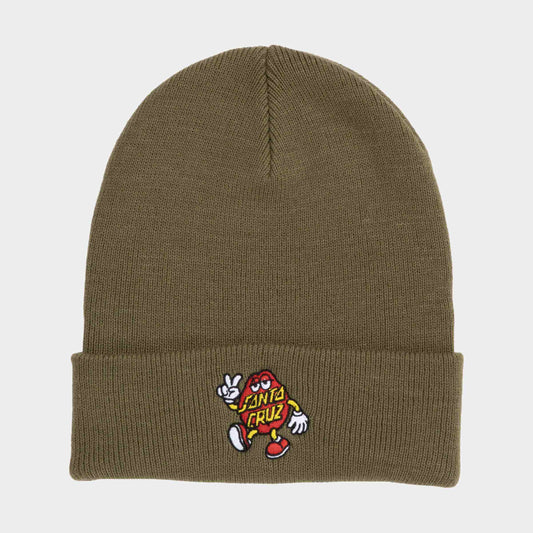 Santa Cruz | Dot Guy Beanie Deep Olive