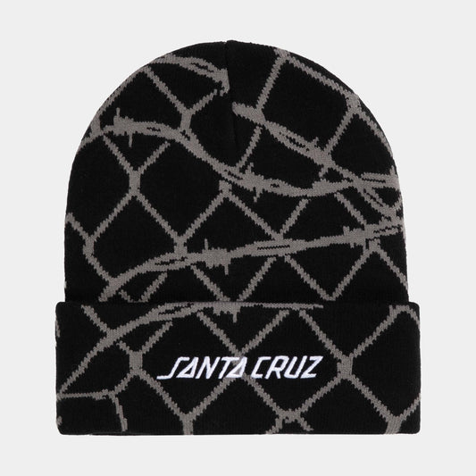 Santa Cruz | Spot Chain Beanie Black