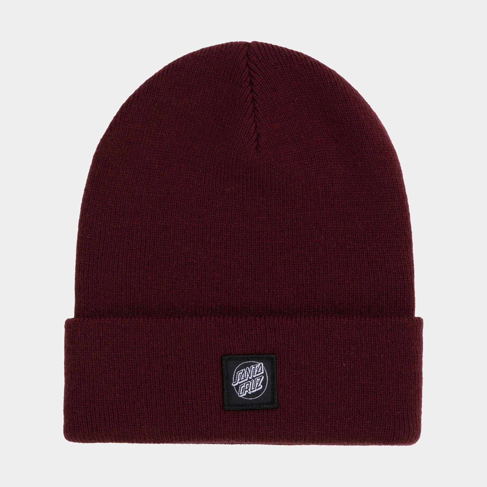 Santa Cruz | Cruz Label Beanie Dark Plum