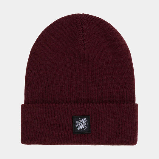 Santa Cruz | Cruz Label Beanie Dark Plum