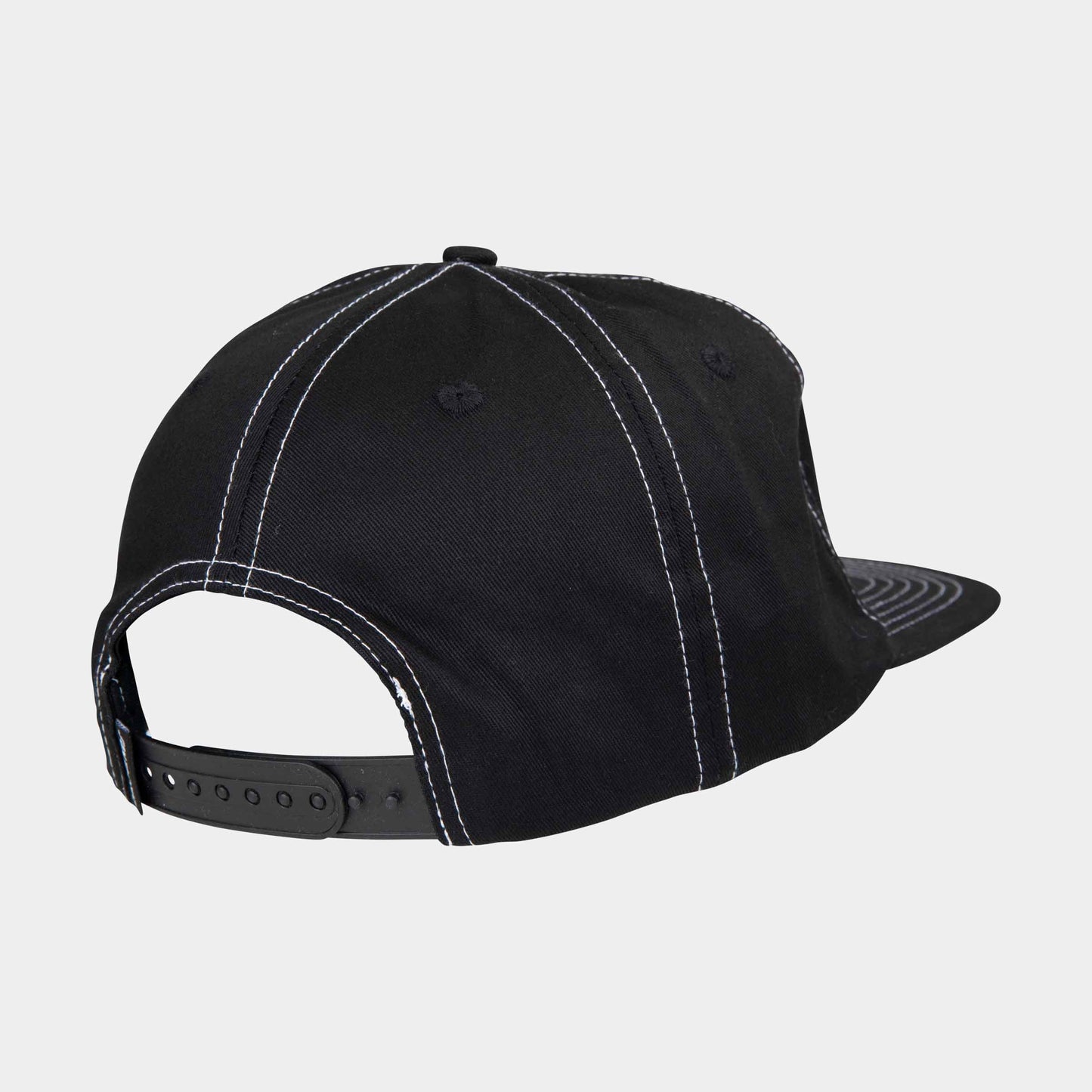 Santa Cruz Collage Oval Dot Snapback Black