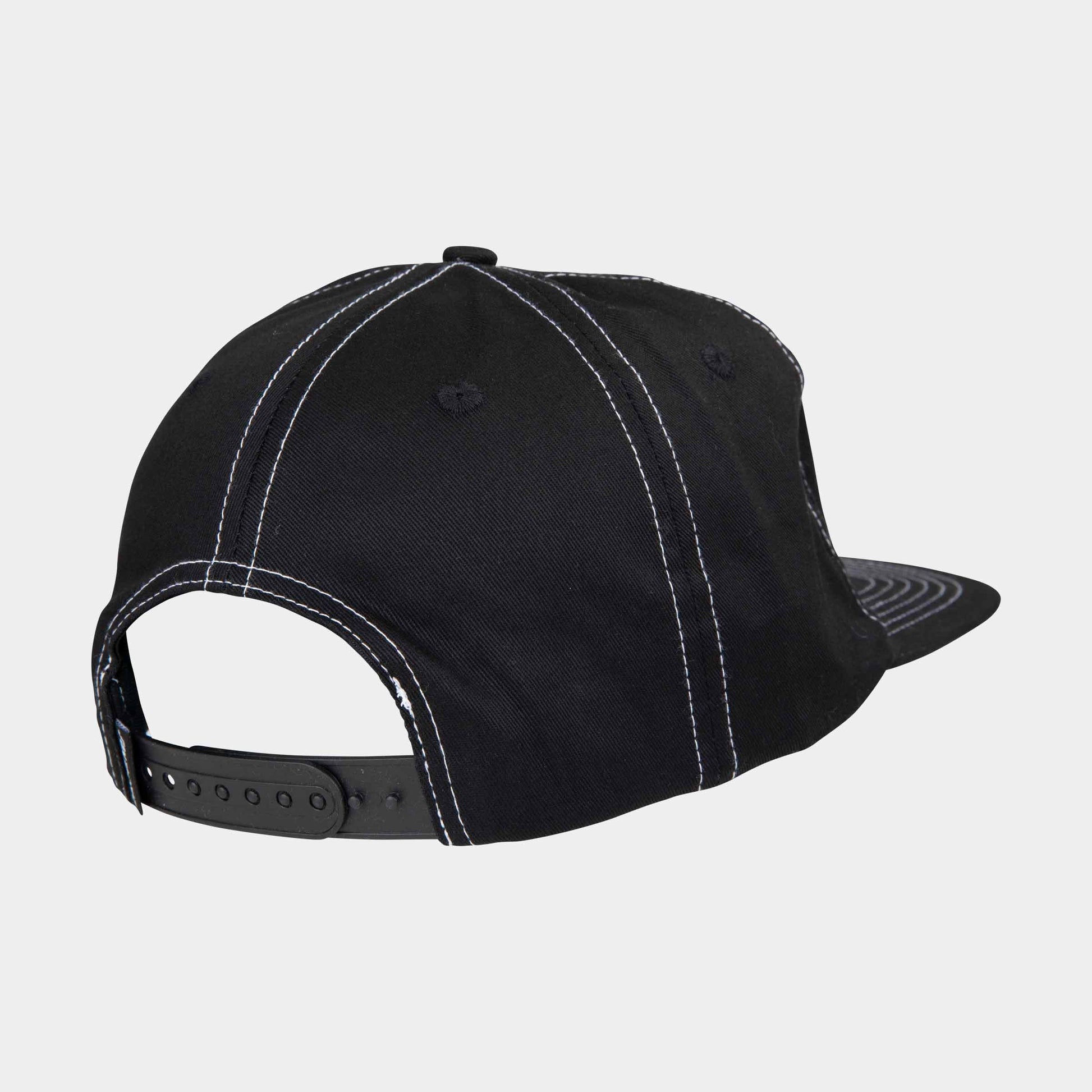 Santa Cruz Collage Oval Dot Snapback Black