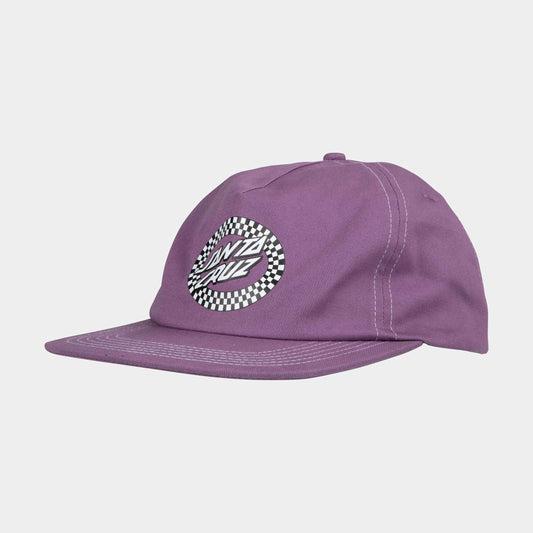 Santa Cruz Collage Oval Dot Snapback Purple Haze