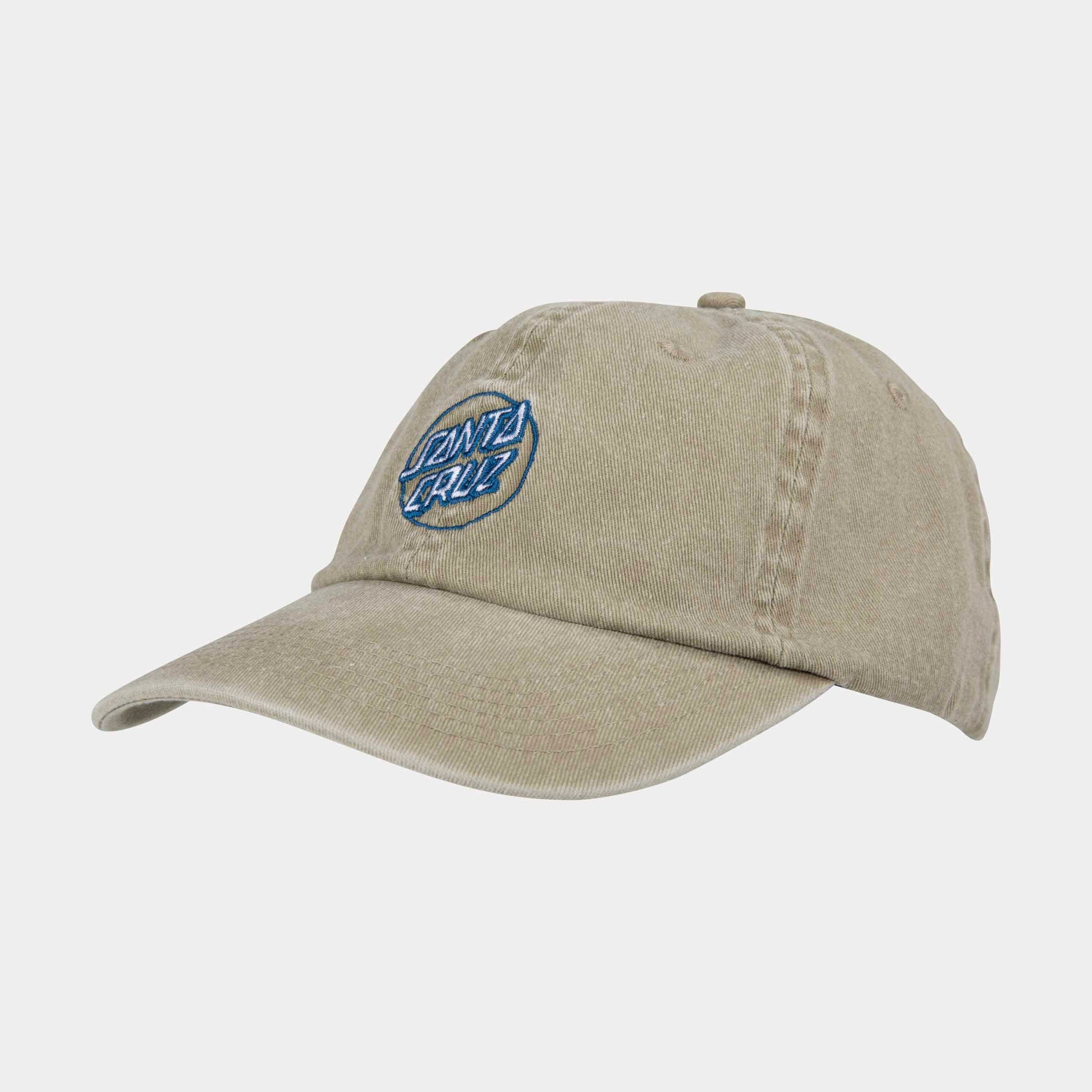 Santa Cruz Partial Dot Cap Faded Khaki