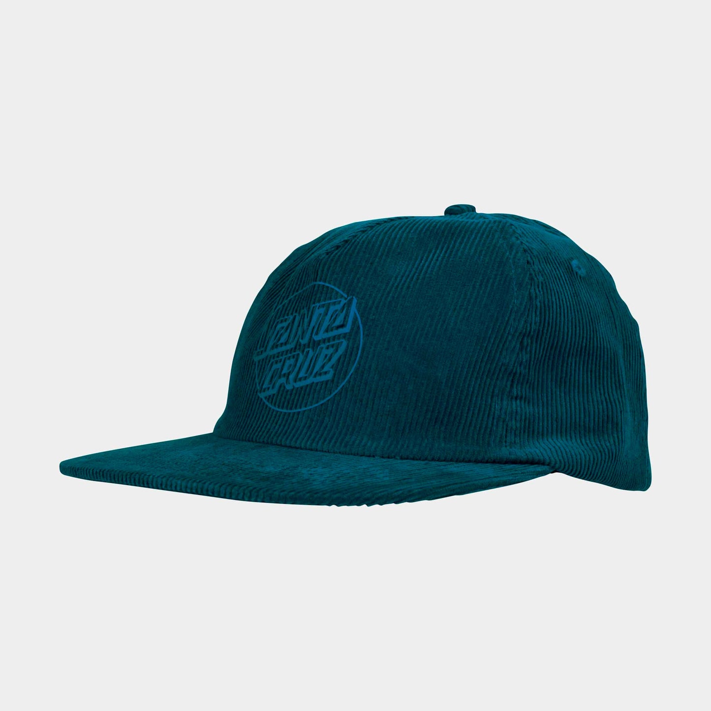 Santa Cruz Opus Dot Snapback Teal Cord