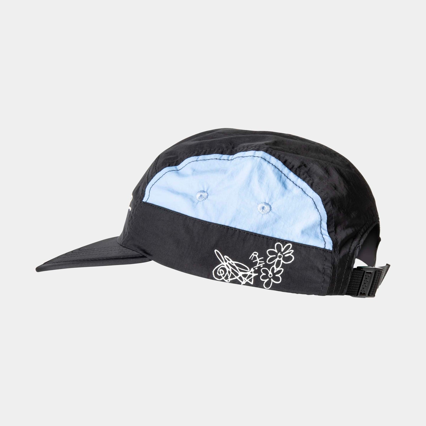 Santa Cruz Skateboards | Artificial Scribble Camp Cap Black