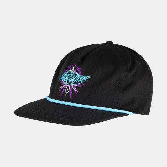 Santa Cruz | Pinstripe Snapback Black