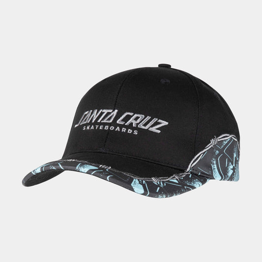 Santa Cruz | Burn Out Cap Black Multi