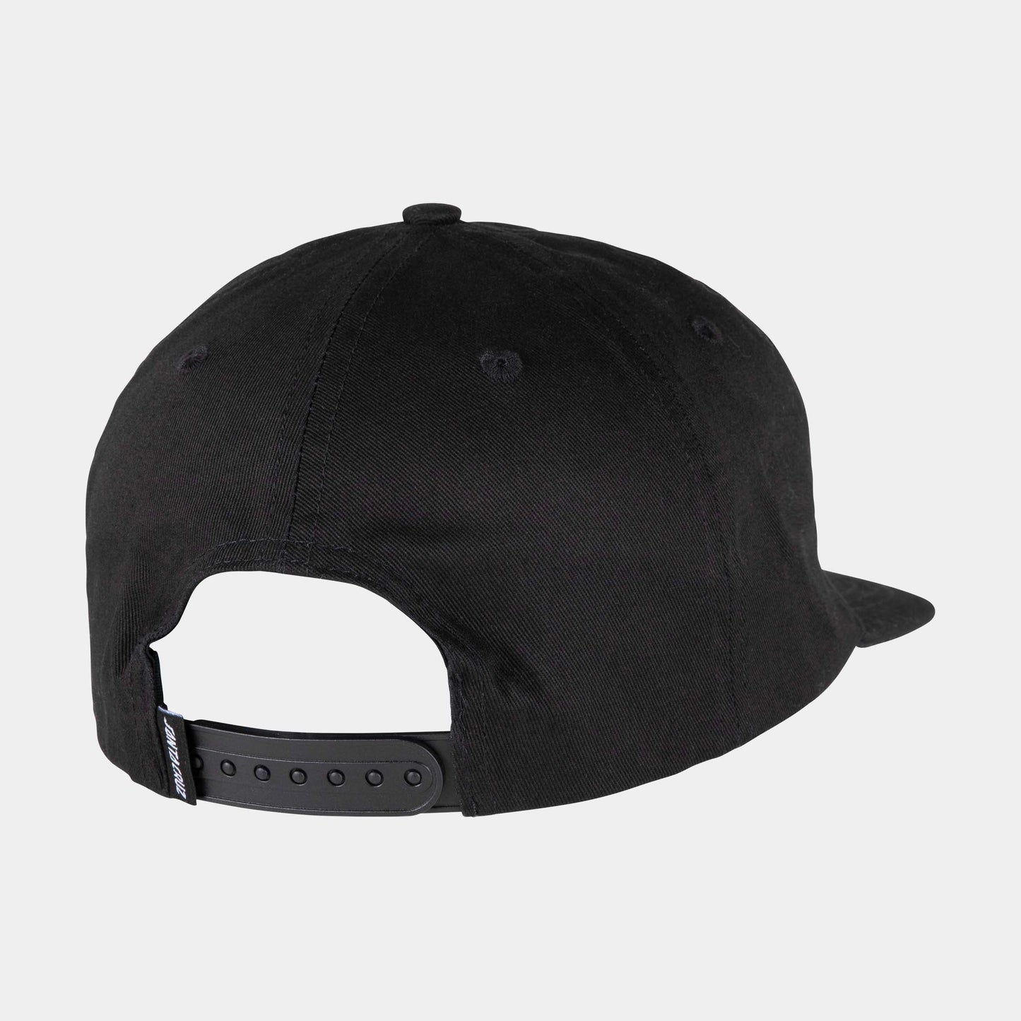 Santa Cruz | Cruz Label Snapback Black