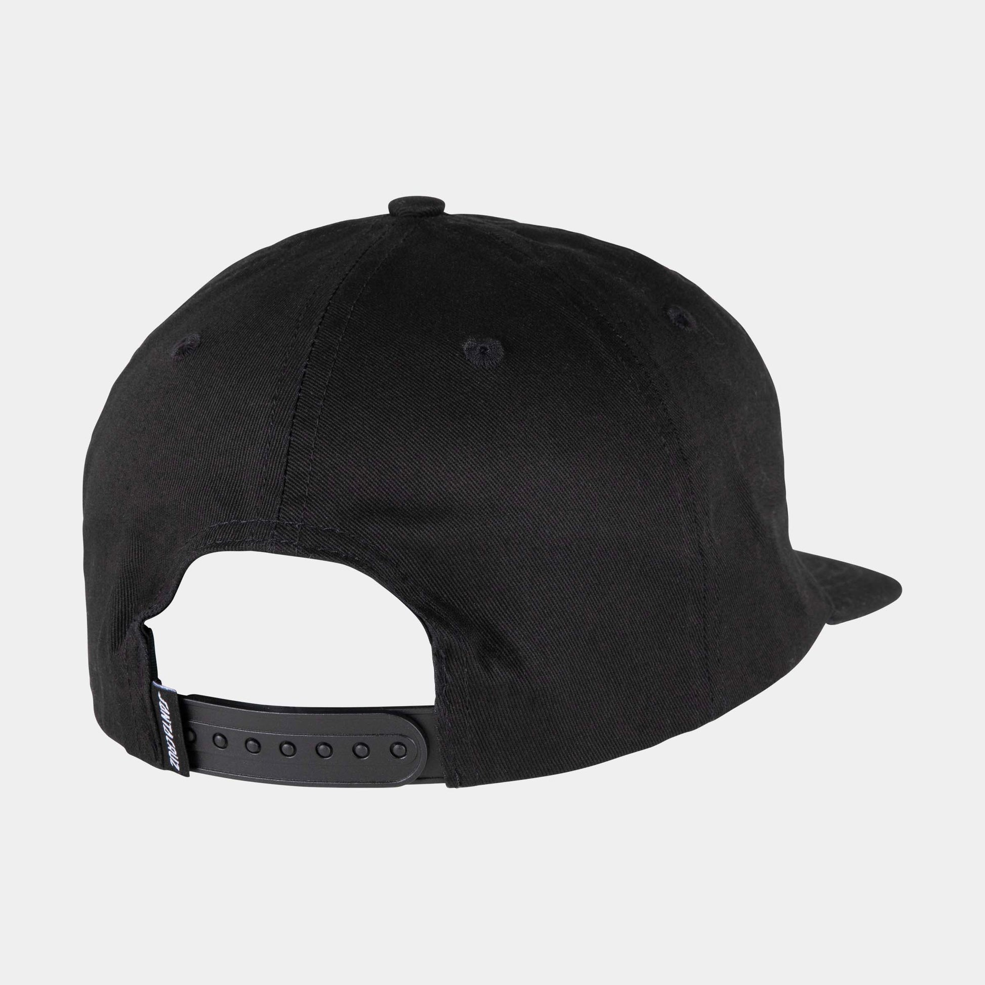 Santa Cruz | Cruz Label Snapback Black