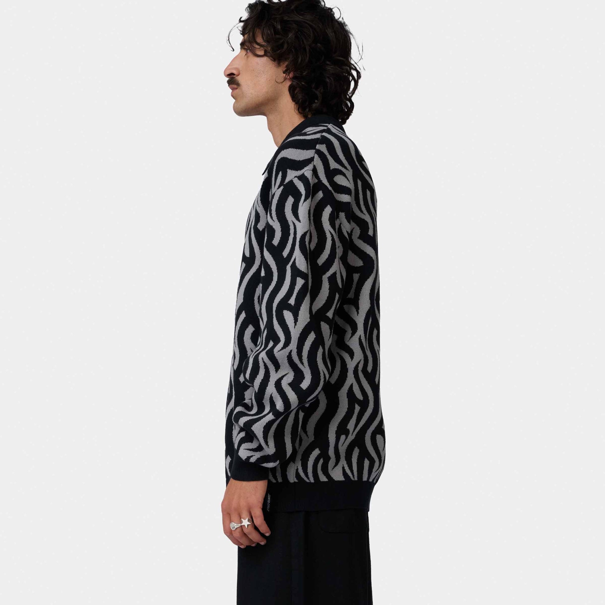 Santa Cruz Harmon Zip Cardigan Dressen Tribal