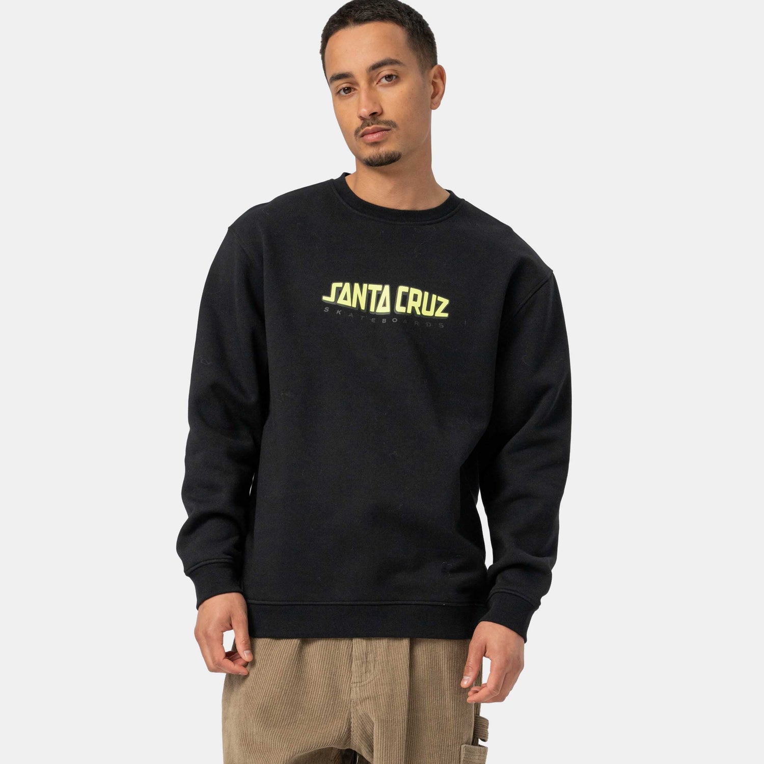 Santa Cruz Malba Crash Dot Crew Black