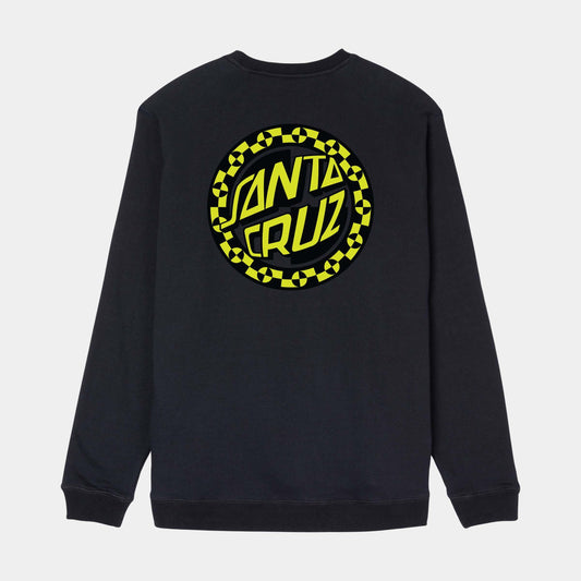 Santa Cruz Malba Crash Dot Crew Black