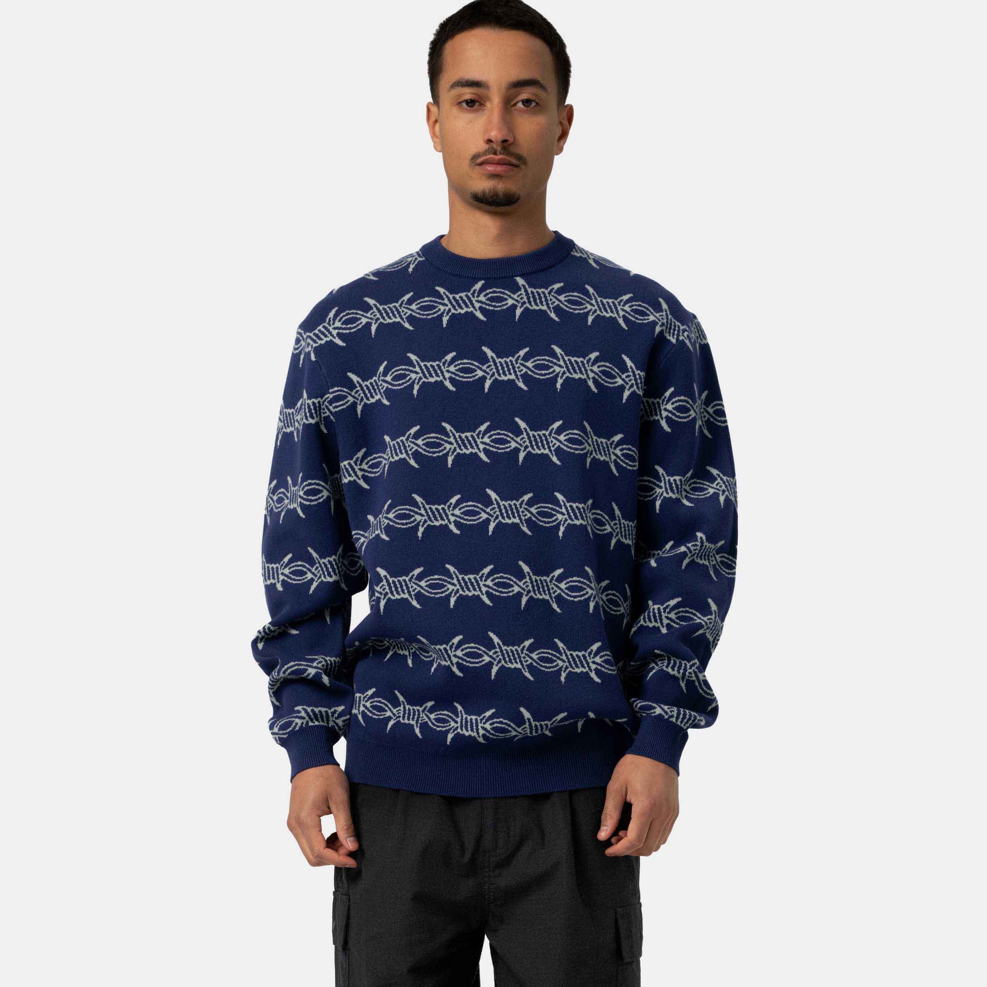 Santa Cruz Wired Knit Crew Midnight Blue