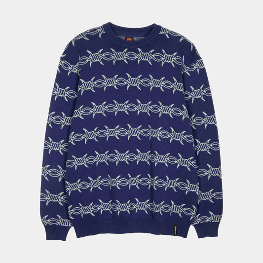 Santa Cruz Wired Knit Crew Midnight Blue