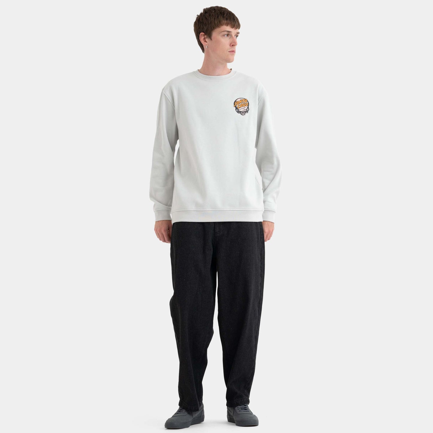 Santa Cruz Skateboards | O'Brien Skull Crew Mist