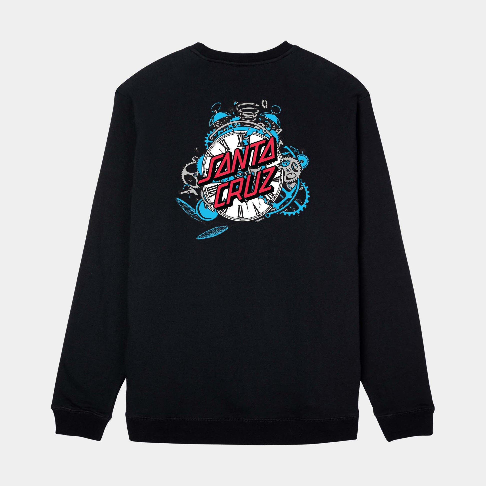 Santa Cruz | Grabke Exploding Dot Crew Black