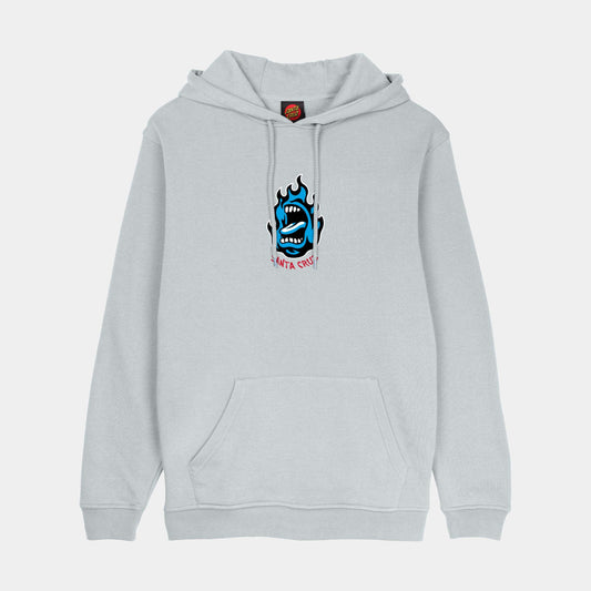Santa Cruz Screaming Flame Front Hoodie Mist