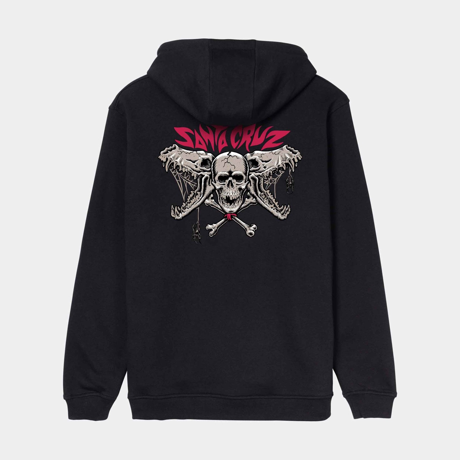 Santa Cruz Pace Torch Bones Hoodie Black