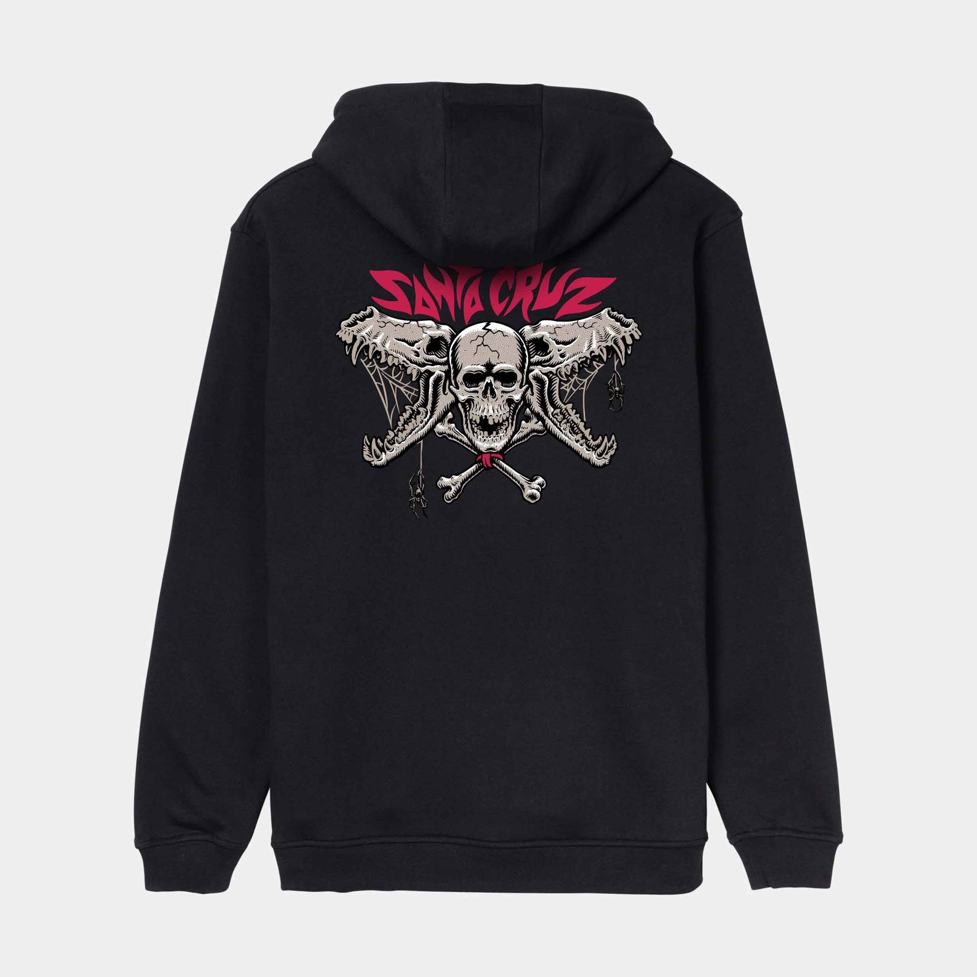 Santa Cruz Pace Torch Bones Hoodie Black