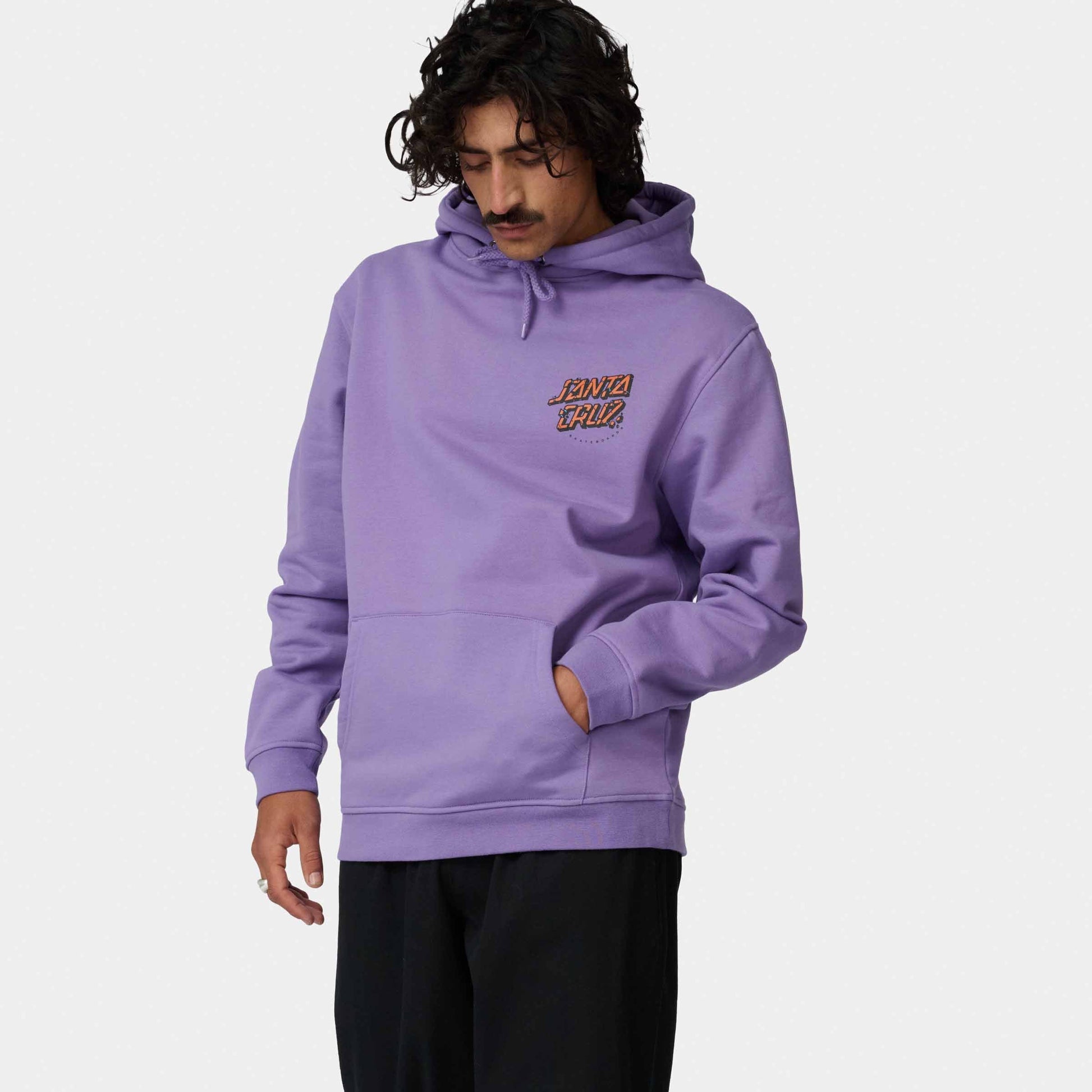 Santa Cruz Roskopp Screaming Five Hoodie Purple Haze
