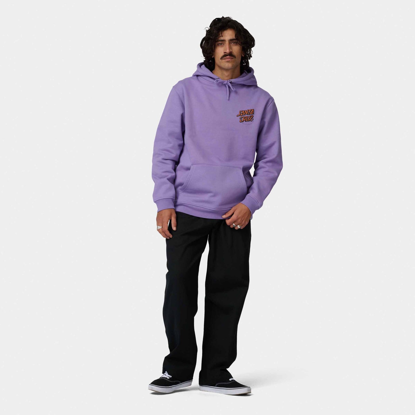Santa Cruz Roskopp Screaming Five Hoodie Purple Haze