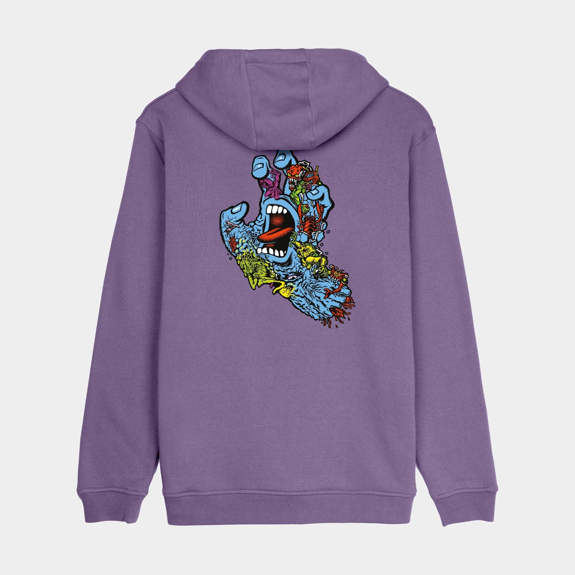 Santa Cruz Roskopp Screaming Five Hoodie Purple Haze