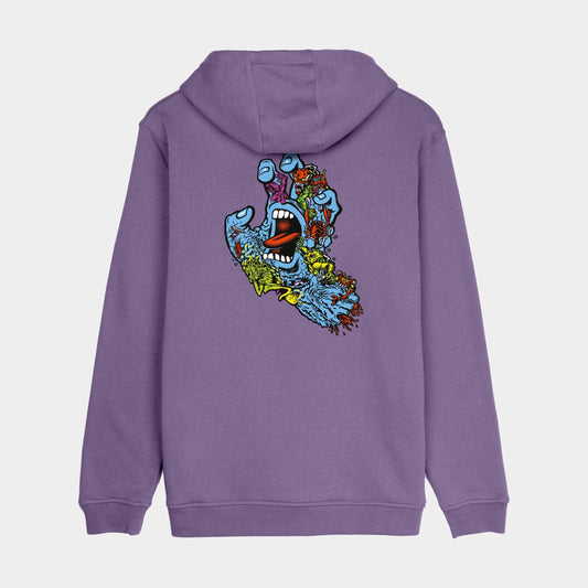 Santa Cruz Roskopp Screaming Five Hoodie Purple Haze