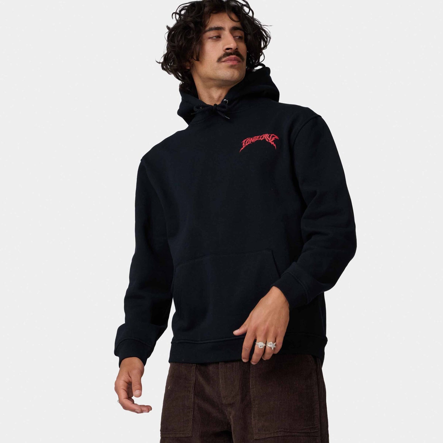 Santa Cruz Out Of Time Hoodie Black