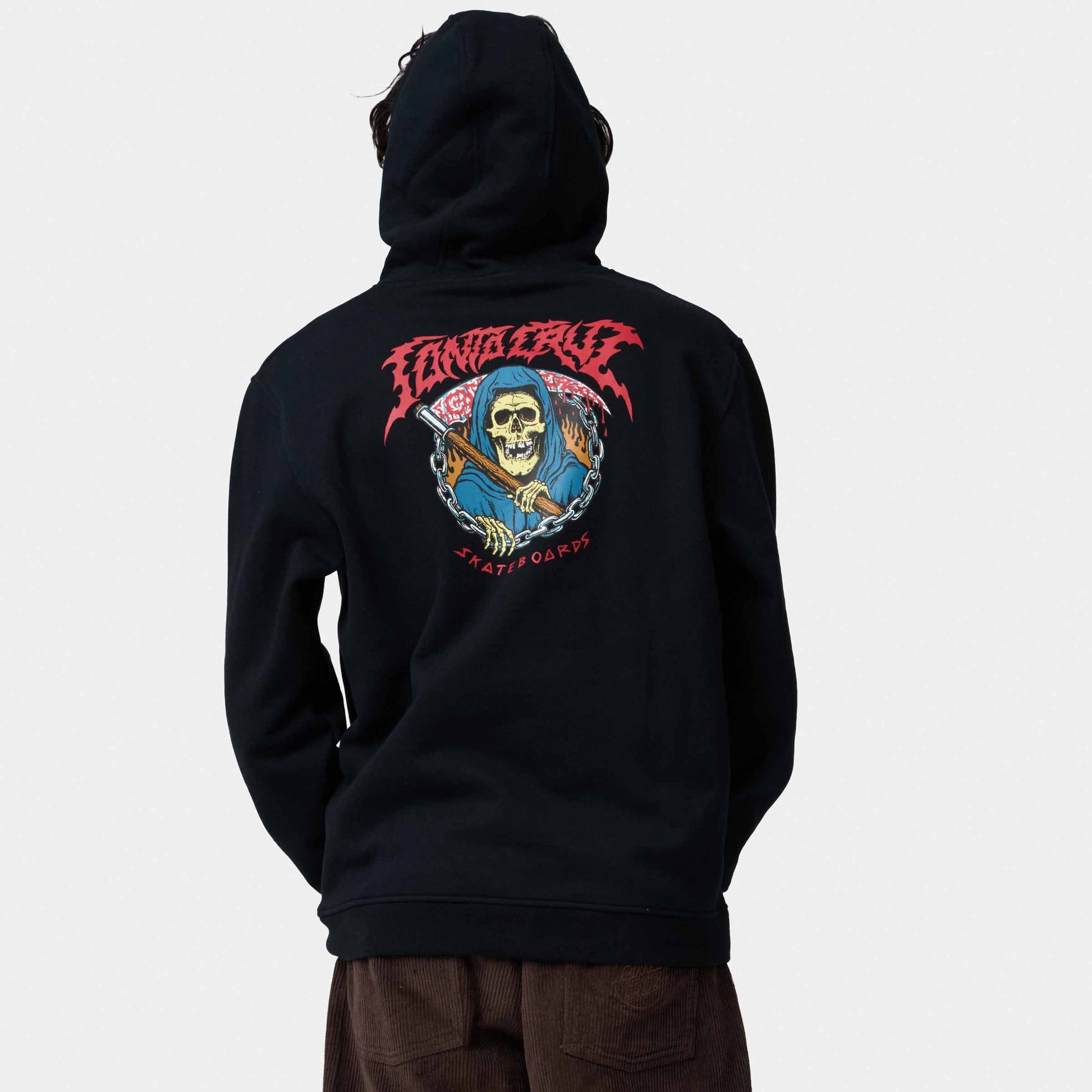 Santa Cruz Out Of Time Hoodie Black