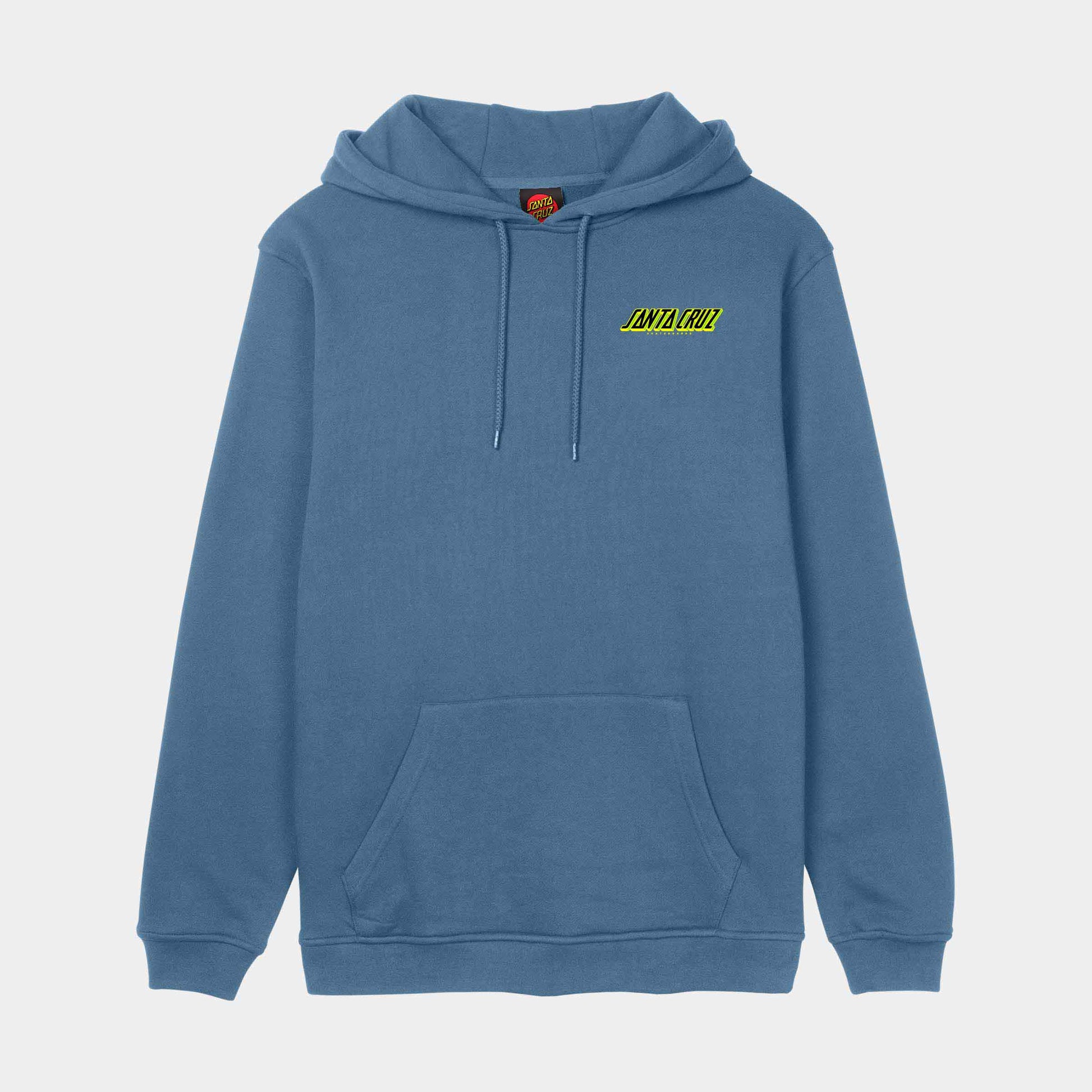 Santa Cruz Skateboards | Roskopp Cruz Control Hoodie Faded Denim